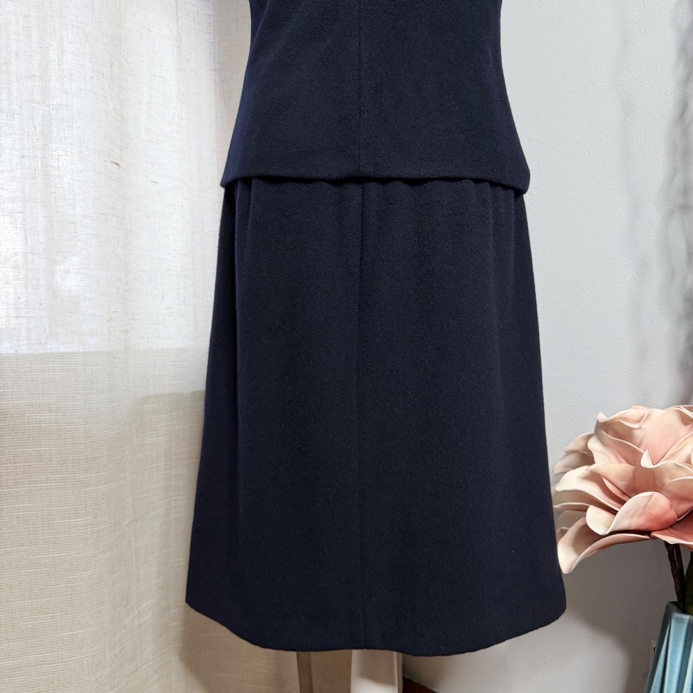 Ralph Lauren Wool Angora Cashmere‎ Skirt Blouse Jacket Set Union Made USA 4/6 - Picture 10 of 16